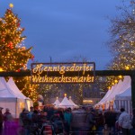 Hennigsdorf, Weihnachtsmarkt auf dem Postplatz