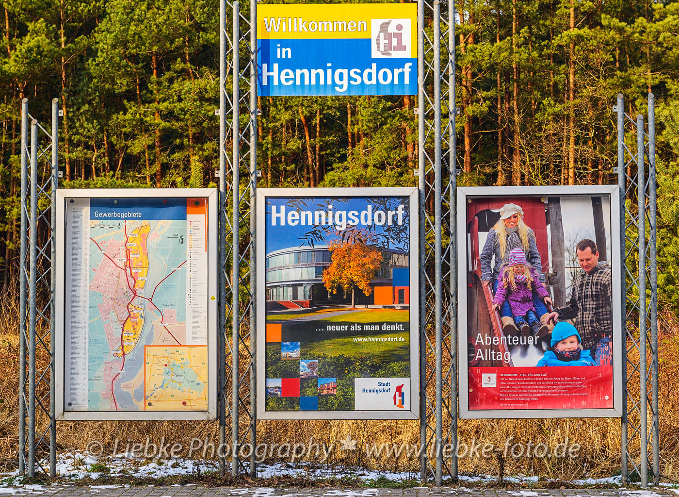 Großbildkampagne Stadtwerbung Hennigsdorf