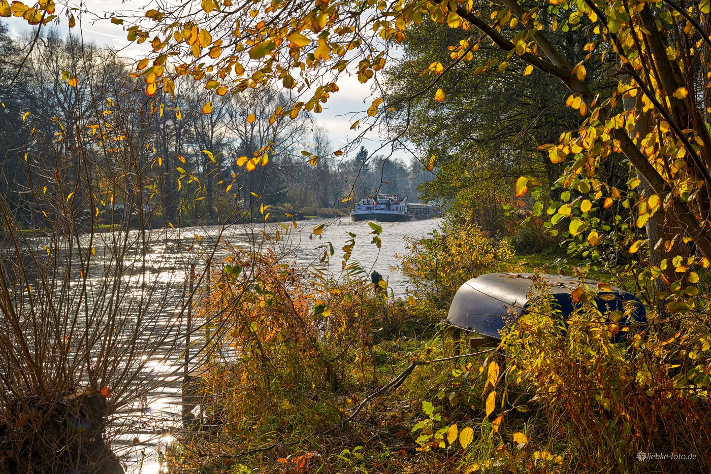 Herbst am Oder-Havel-Kanal Oranienburg