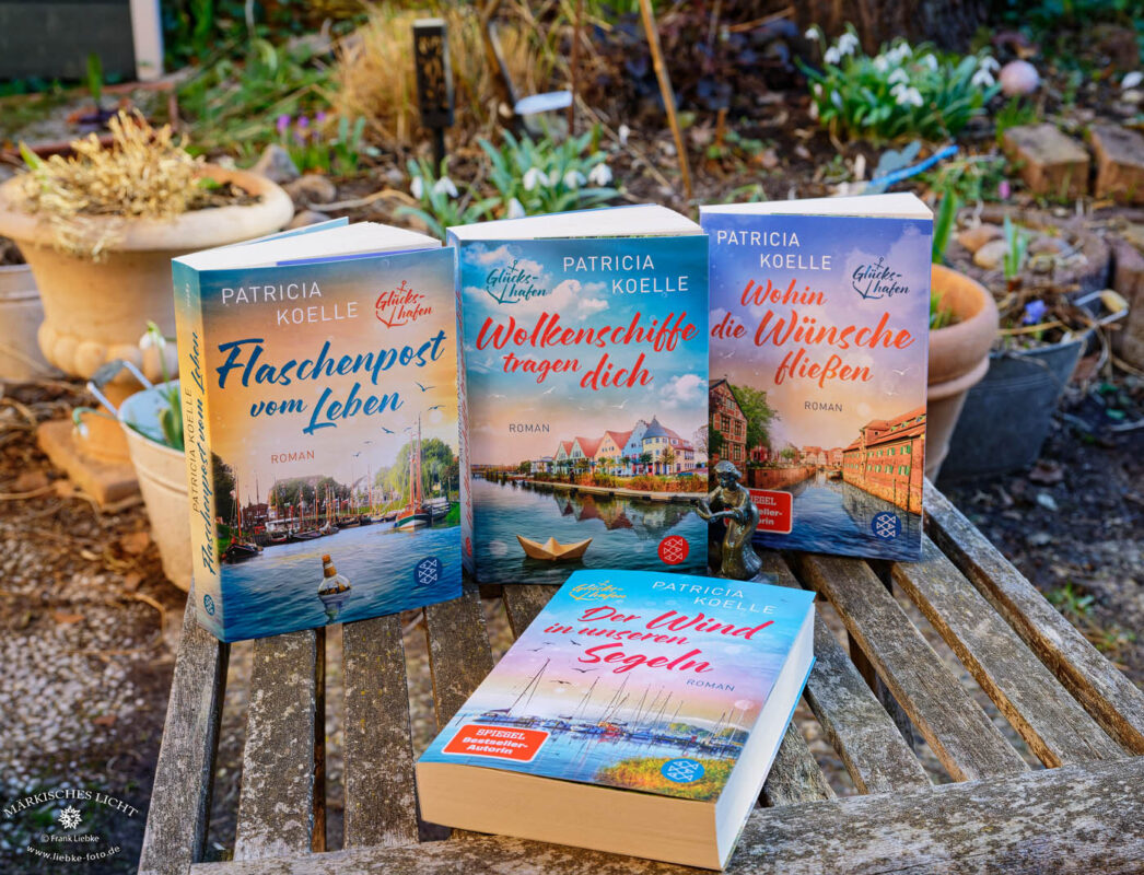Nun ist die Romanserie zu den Flaschenschiffen, von Patricia Koelle, vollständig.